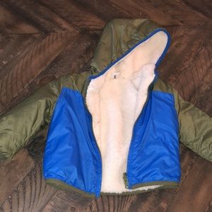 Babygap reversible Sherpa jacket